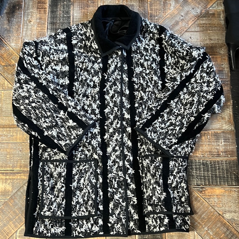 Vintage Annikki Karvinen jacket. Stunning! Handmade in Finland. XS.